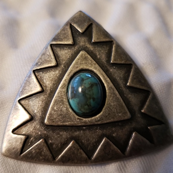 Vintage Turquoise Earrings/Native American/Western - Picture 2 of 5